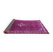 Sideview of Persian Purple Traditional Rug, tr1379pur