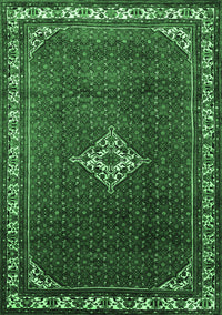 Persian Emerald Green Traditional Rug, tr1379emgrn