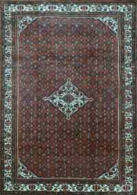 Persian Light Blue Traditional Rug, tr1379lblu