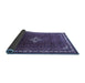 Sideview of Persian Blue Traditional Rug, tr1379blu