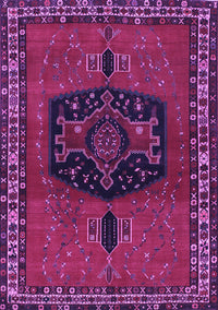 Persian Purple Traditional Rug, tr137pur