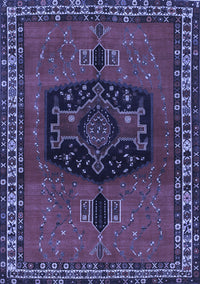 Persian Blue Traditional Rug, tr137blu