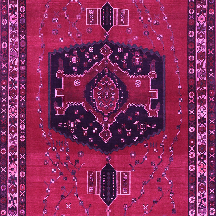 Machine Washable Persian Pink Traditional Rug, wshtr137pnk