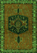 Persian Green Traditional Rug, tr137grn