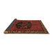 Sideview of Persian Brown Traditional Rug, tr137brn