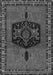 Persian Gray Traditional Rug, tr137gry