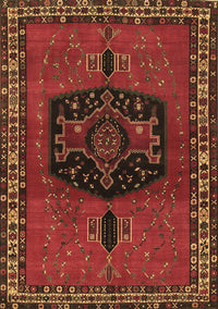 Persian Brown Traditional Rug, tr137brn