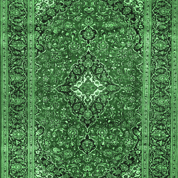 Persian Emerald Green Traditional Rug, tr1380emgrn
