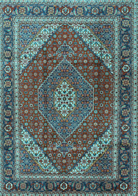 Persian Light Blue Traditional Rug, tr1381lblu