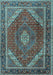 Persian Light Blue Traditional Rug, tr1381lblu