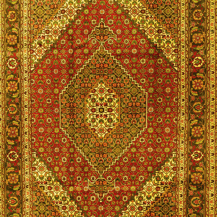 Persian Yellow Traditional Rug, tr1381yw