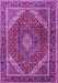 Persian Purple Traditional Rug, tr1381pur