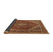 Sideview of Persian Brown Traditional Rug, tr1381brn