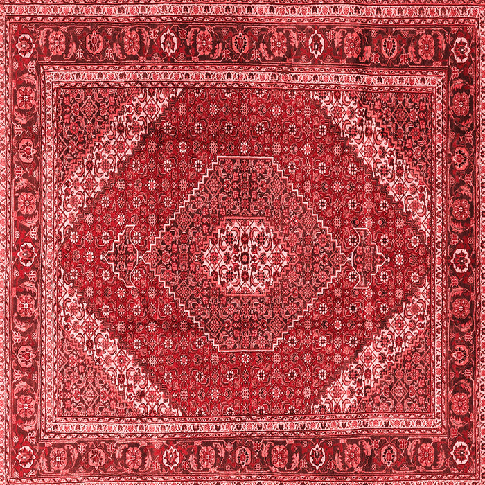 Machine Washable Persian Red Traditional Rug, wshtr1381red