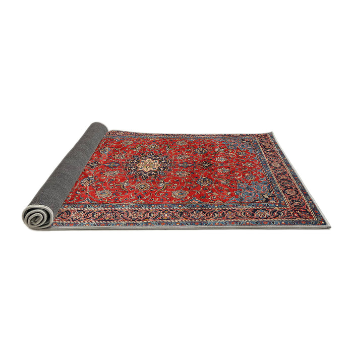 Sideview of Traditional Red Persian Rug, tr1382