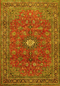 Persian Yellow Traditional Rug, tr1382yw