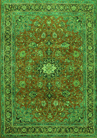 Persian Green Traditional Rug, tr1382grn