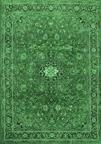 Persian Emerald Green Traditional Rug, tr1382emgrn