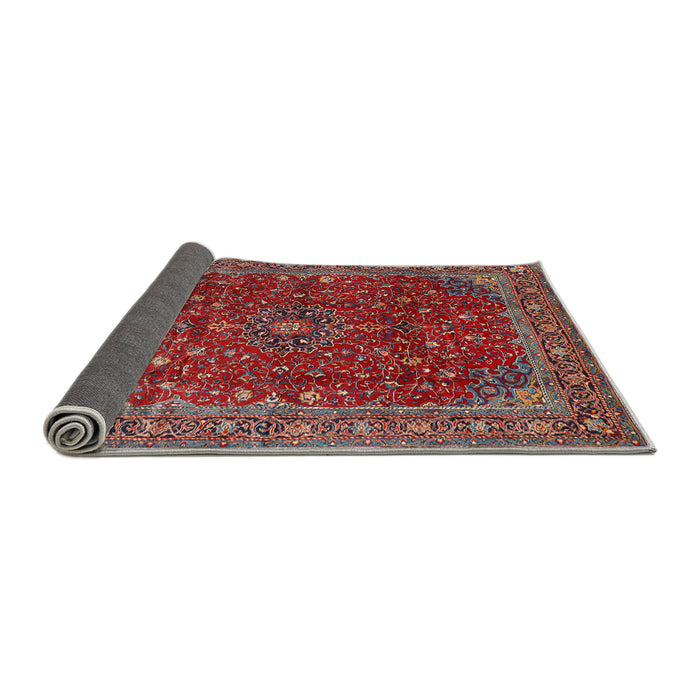 Sideview of Traditional Pink Persian Rug, tr1383