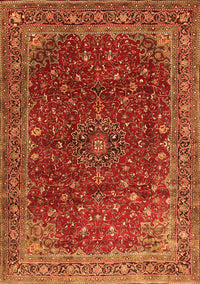 Persian Orange Traditional Rug, tr1383org