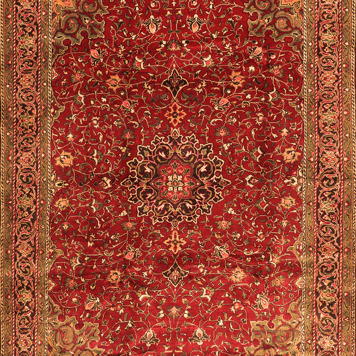 Persian Orange Traditional Rug, tr1383org