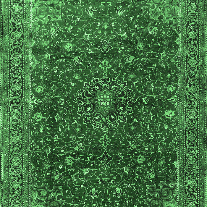 Persian Emerald Green Traditional Rug, tr1383emgrn