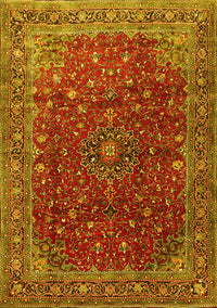 Persian Yellow Traditional Rug, tr1383yw