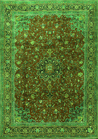 Persian Green Traditional Rug, tr1383grn