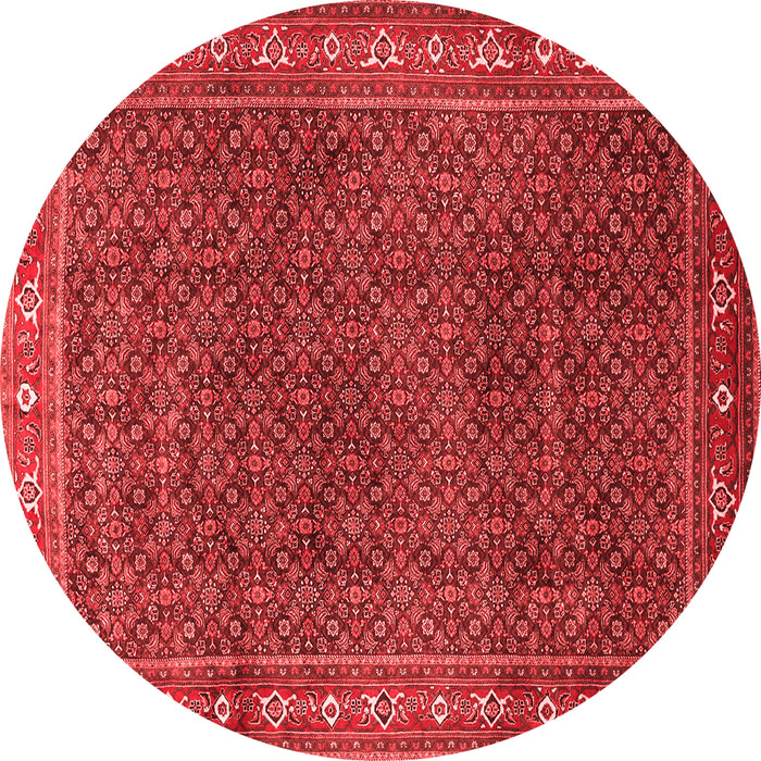 Machine Washable Persian Red Traditional Rug, wshtr1384red