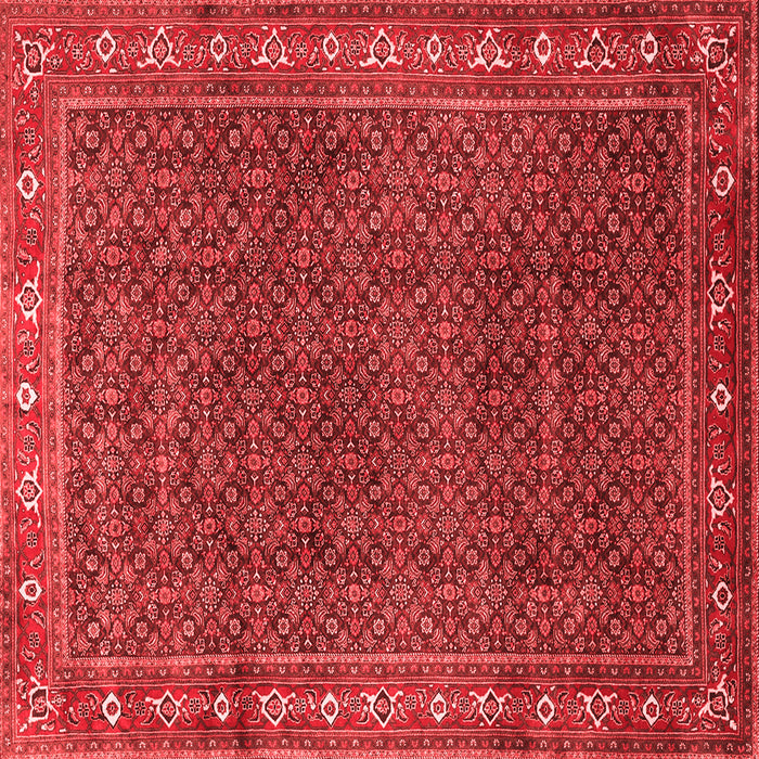 Machine Washable Persian Red Traditional Rug, wshtr1384red