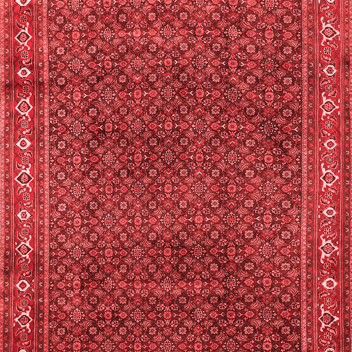 Machine Washable Persian Red Traditional Rug, wshtr1384red
