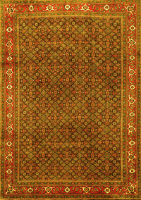 Persian Yellow Traditional Rug, tr1384yw