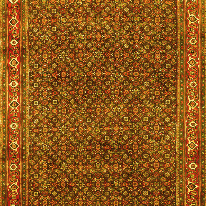 Persian Yellow Traditional Rug, tr1384yw