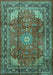 Persian Turquoise Traditional Rug, tr1385turq