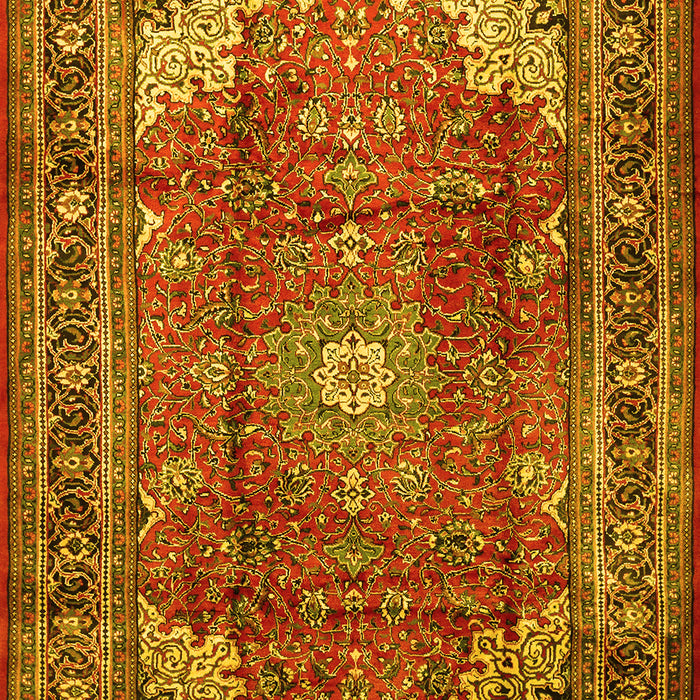 Persian Yellow Traditional Rug, tr1385yw