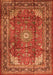 Persian Orange Traditional Rug, tr1385org