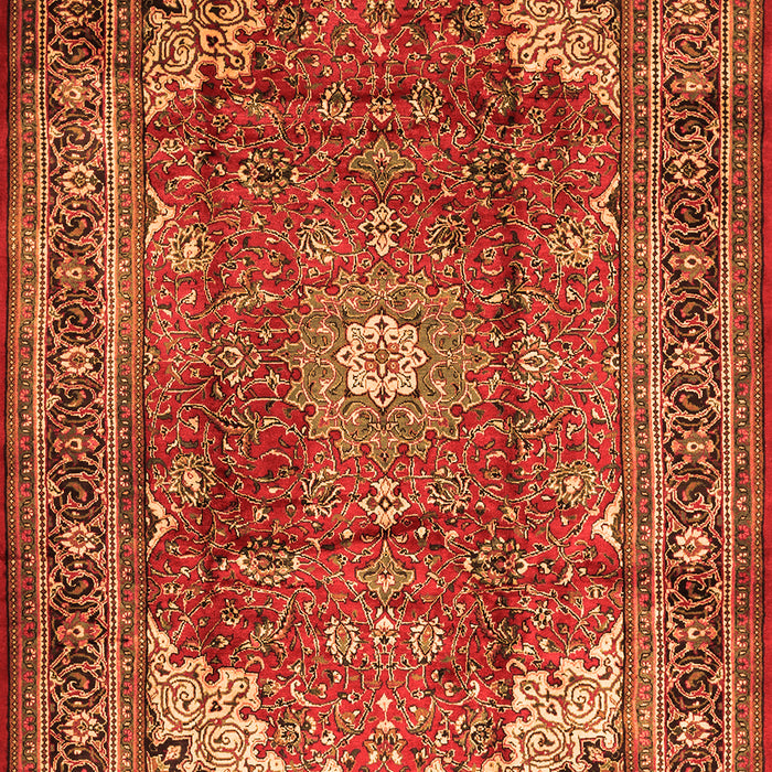 Persian Orange Traditional Rug, tr1385org