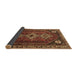 Sideview of Persian Brown Traditional Rug, tr1387brn