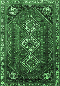 Persian Emerald Green Traditional Rug, tr1387emgrn