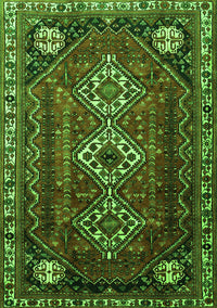 Persian Green Traditional Rug, tr1387grn