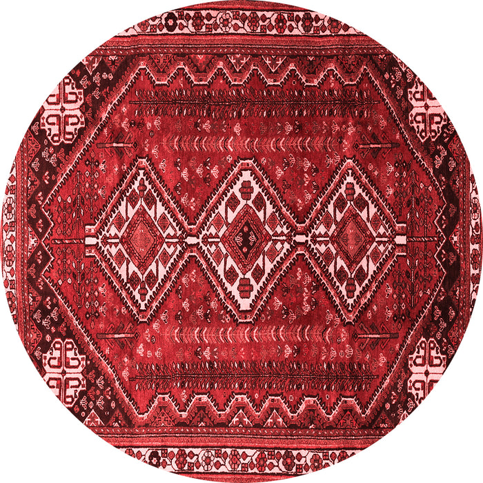 Machine Washable Persian Red Traditional Rug, wshtr1387red