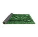 Sideview of Persian Emerald Green Traditional Rug, tr1387emgrn