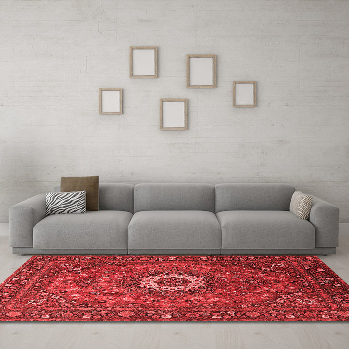 Traditional Red Washable Rugs