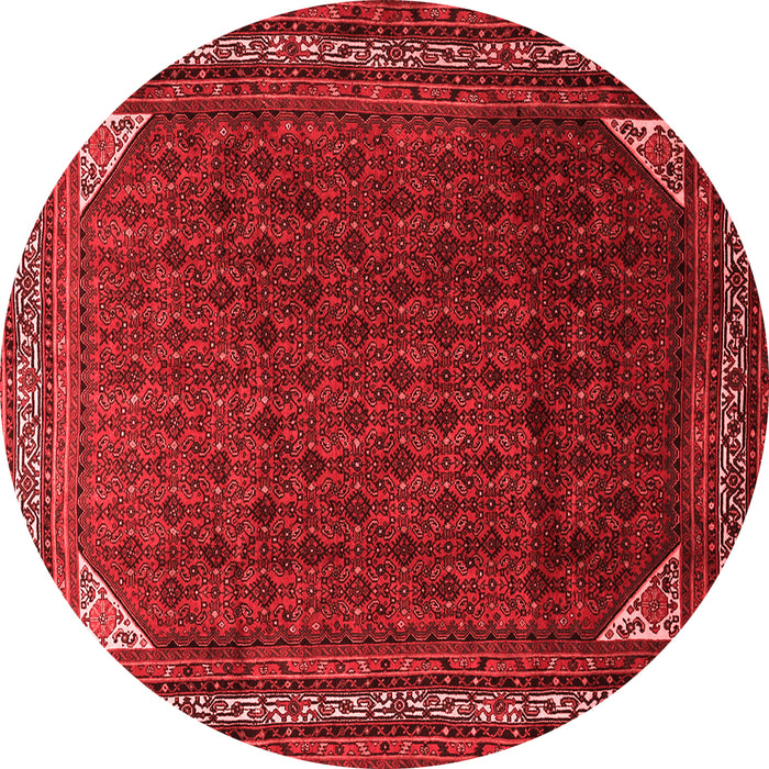 Machine Washable Persian Red Traditional Rug, wshtr1389red