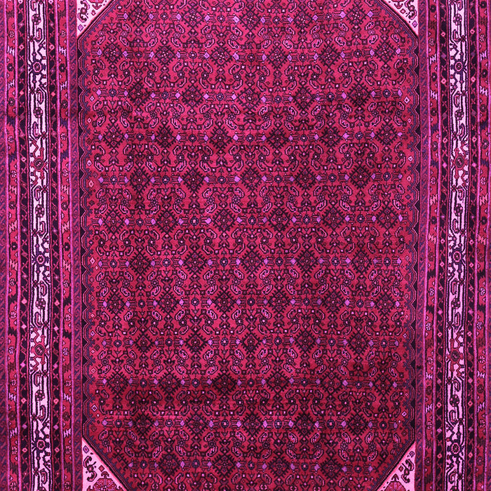 Machine Washable Persian Pink Traditional Rug, wshtr1389pnk