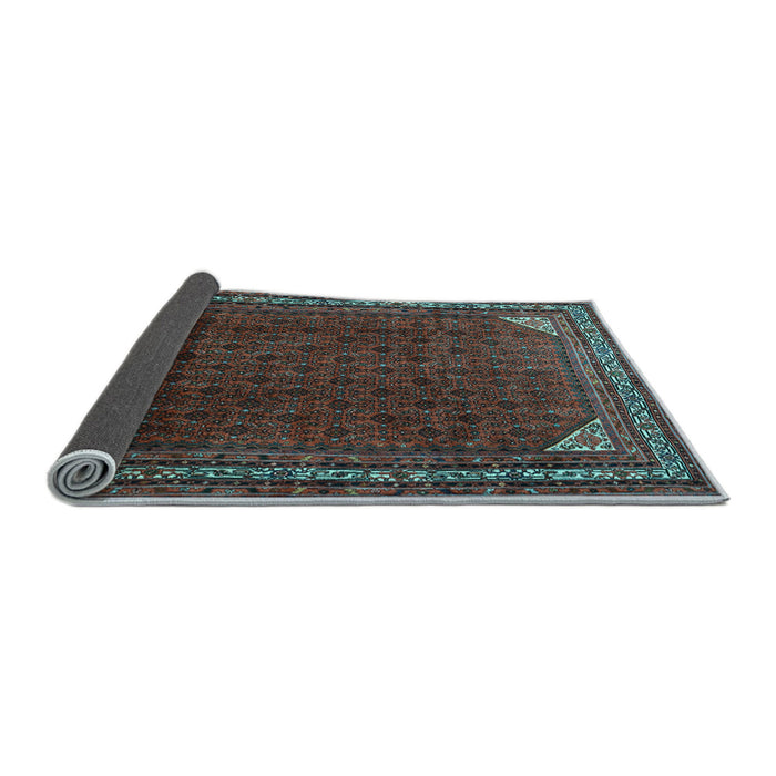 Sideview of Persian Light Blue Traditional Rug, tr1389lblu