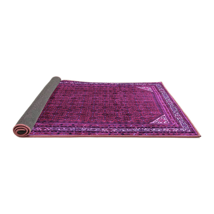 Sideview of Persian Purple Traditional Rug, tr1389pur