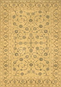 Persian Brown Traditional Rug, tr138brn