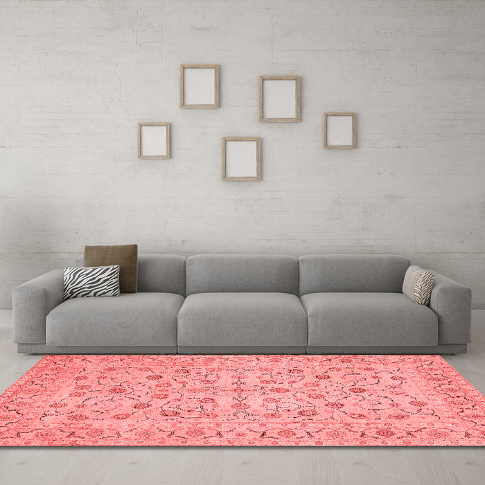 Traditional Red Washable Rugs