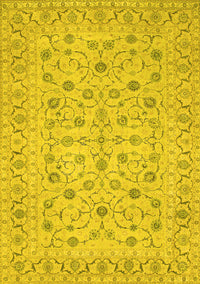 Persian Yellow Traditional Rug, tr138yw